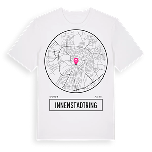Innenstadtring t-shirt – ekologisk bomull t-shirt från Pinshirt