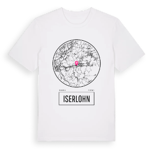Iserlohn t-shirt – ekologisk bomull t-shirt från Pinshirt