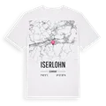 Iserlohn karta t-shirt