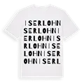 Iserlohn ordlek t-shirt