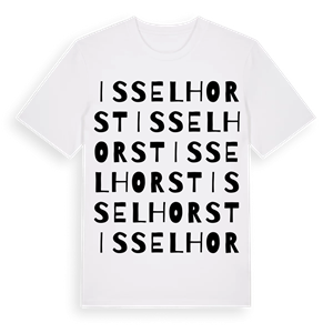 Isselhorst ordlek t-shirt – ekologisk bomull t-shirt från Pinshirt
