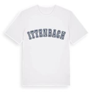 Ittenbach college t-shirt – ekologisk bomull t-shirt från Pinshirt