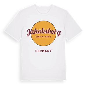 Jakobsberg cirkel t-shirt – ekologisk bomull t-shirt från Pinshirt