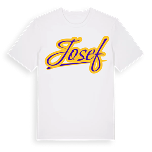 Josef baseball t-shirt – ekologisk bomull t-shirt från Pinshirt