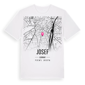 Josef karta t-shirt – ekologisk bomull t-shirt från Pinshirt