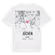 Jüchen karta t-shirt