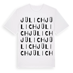 Jülich ordlek t-shirt – ekologisk bomull t-shirt från Pinshirt