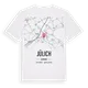 Jülich karta t-shirt