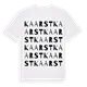 Kaarst ordlek t-shirt