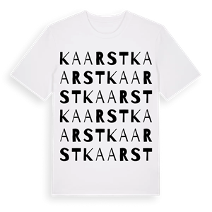 Kaarst ordlek t-shirt – ekologisk bomull t-shirt från Pinshirt