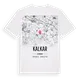 Kalkar karta t-shirt