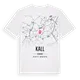 Kall karta t-shirt