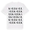 Kall ordlek t-shirt