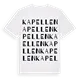 Kapellen ordlek t-shirt