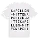 Kapellen-Mitte ordlek t-shirt