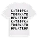 Katrop ordlek t-shirt