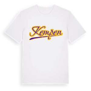 Kempen baseball t-shirt – ekologisk bomull t-shirt från Pinshirt