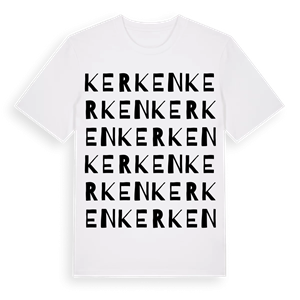 Kerken ordlek t-shirt – ekologisk bomull t-shirt från Pinshirt