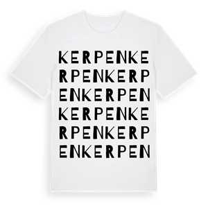 Kerpen ordlek t-shirt – ekologisk bomull t-shirt från Pinshirt