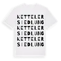 Kettelersiedlung ordlek t-shirt