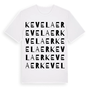 Kevelaer ordlek t-shirt – ekologisk bomull t-shirt från Pinshirt