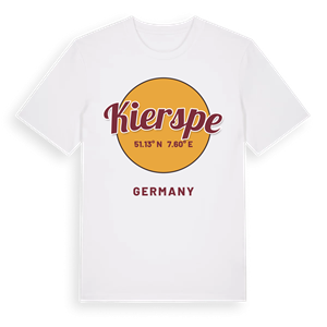 Kierspe cirkel t-shirt – ekologisk bomull t-shirt från Pinshirt