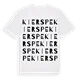 Kierspe ordlek t-shirt