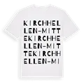 Kirchhellen-Mitte ordlek t-shirt