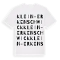 Klein-Erkenschwick ordlek t-shirt