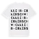 Klein-Erkenschwick ordlek t-shirt