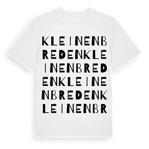 Kleinenbreden ordlek t-shirt – ekologisk bomull t-shirt från Pinshirt