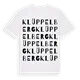 Klüppelberg ordlek t-shirt