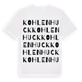 Kohlenhuck ordlek t-shirt