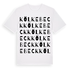 Kölkebeck ordlek t-shirt – ekologisk bomull t-shirt från Pinshirt