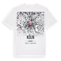 Köln karta t-shirt