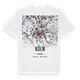 Köln karta t-shirt