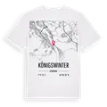 Königswinter karta t-shirt