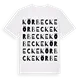 Körbecke ordlek t-shirt