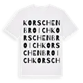 Korschenbroich ordlek t-shirt