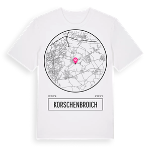 Korschenbroich t-shirt – ekologisk bomull t-shirt från Pinshirt