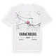 Kranenburg karta t-shirt