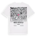 Kreis Coesfeld karta t-shirt