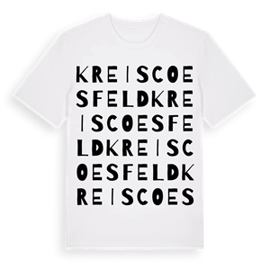 Kreis Coesfeld ordlek t-shirt – ekologisk bomull t-shirt från Pinshirt