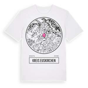 Kreis Euskirchen t-shirt – ekologisk bomull t-shirt från Pinshirt