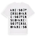 Kreis Gütersloh ordlek t-shirt
