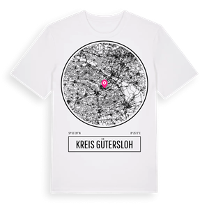 Kreis Gütersloh t-shirt – ekologisk bomull t-shirt från Pinshirt