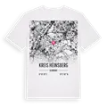 Kreis Heinsberg karta t-shirt