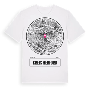 Kreis Herford t-shirt – ekologisk bomull t-shirt från Pinshirt