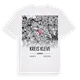 Kreis Kleve karta t-shirt