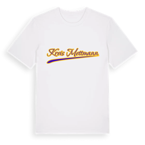 Kreis Mettmann baseball t-shirt – ekologisk bomull t-shirt från Pinshirt